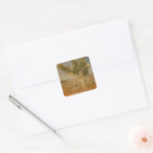 Joshua Tree gedecoreerd Vierkante Sticker (Envelop)