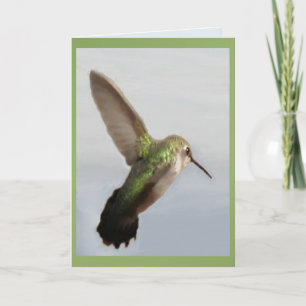 Joshua Tree Hummingbird =Blank binnen Kaart