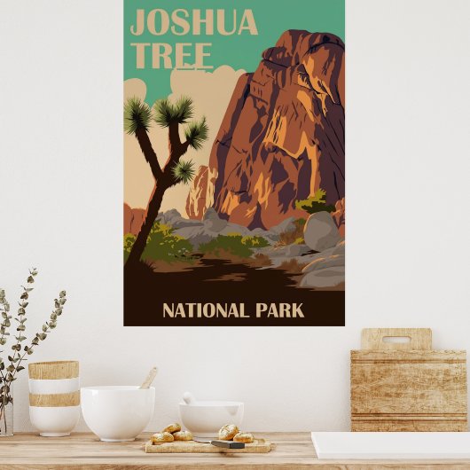 Joshua Tree I Poster (Keuken)