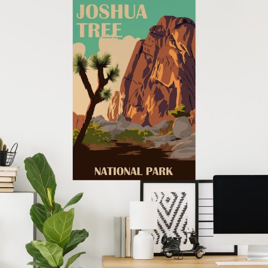 Joshua Tree I Poster (Thuiskantoor)
