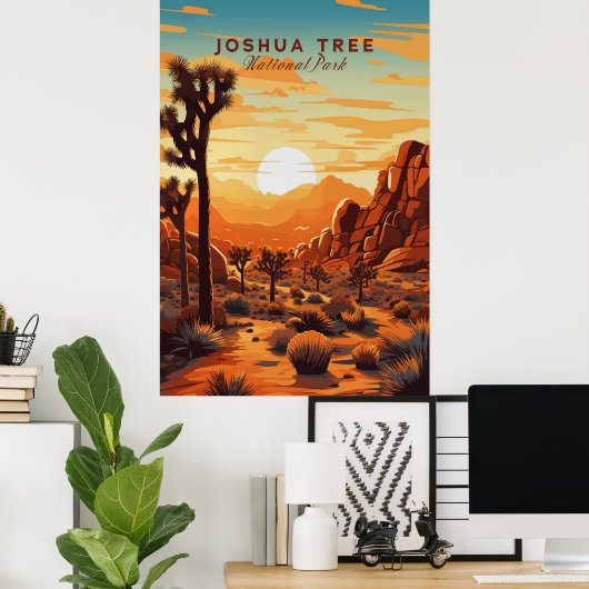 Joshua Tree II Poster (Thuiskantoor)