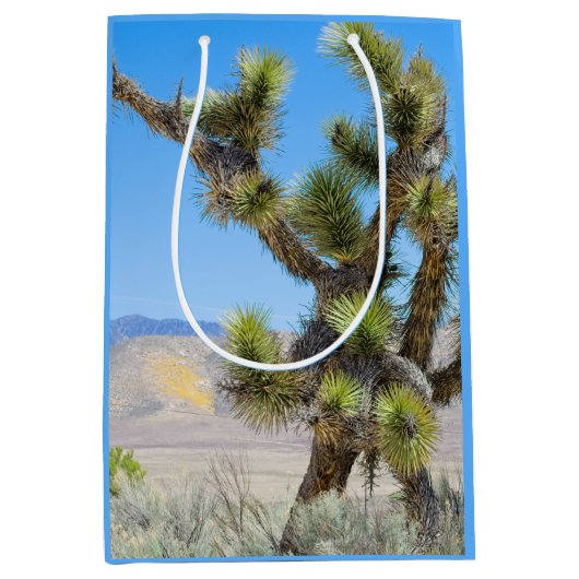 Joshua Tree in California Medium Gift Bag Cadeauzakje (Voorkant)