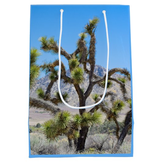 Joshua Tree in California Medium Gift Bag Medium Cadeauzakje (Achterkant)