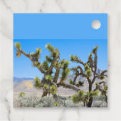 Joshua Tree in Californië Bedankjes Labels (Achterkant)