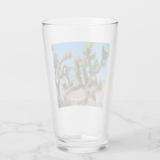 Joshua Tree in Californië Glas (Achterkant)