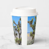 Joshua Tree in Californië Papieren Bekers (Links)