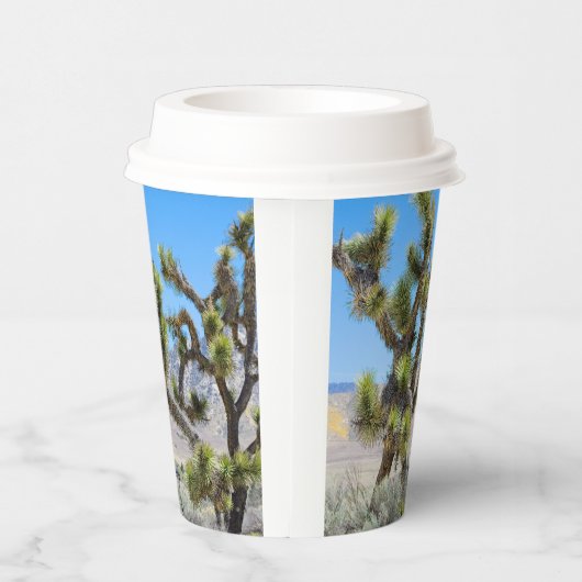 Joshua Tree in Californië Papieren Bekers (Rechts)