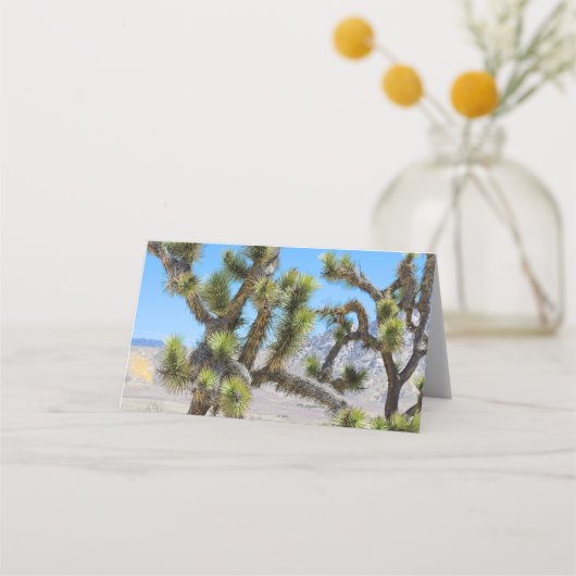 Joshua Tree in Californië Plaatskaartje (Achterkant)