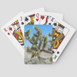 Joshua Tree in Californië Pokerkaarten