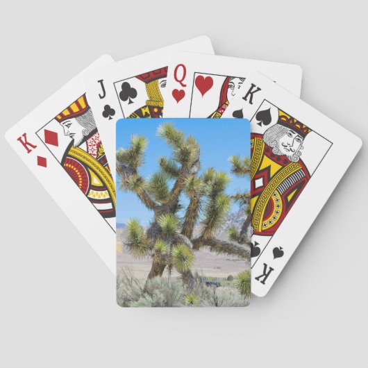 Joshua Tree in Californië Pokerkaarten (Achterkant)