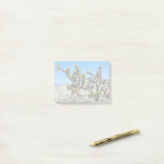 Joshua Tree in Californië Post-it® Notes (Op bureau)