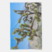 Joshua Tree in Californië Theedoek (Verticaal)