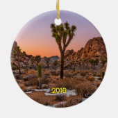Joshua Tree Keramisch Ornament (Achterkant)
