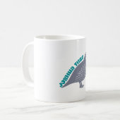 Joshua Tree kwartel vogel park logo Koffiemok (Voorkant links)
