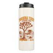 Joshua Tree Landscape Art for Nature Lovers Thermosbeker (Voorkant)