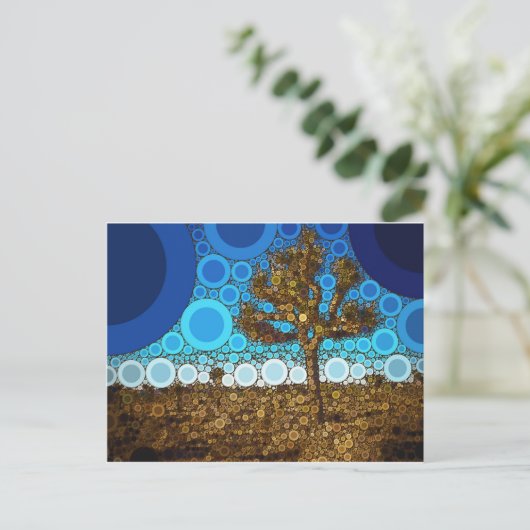 Joshua Tree Mosaic Briefkaart (Staand voorkant)
