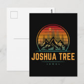 Joshua Tree Nationaal Park Briefkaart (Voorkant / Achterkant)