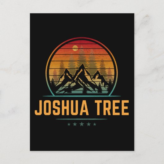 Joshua Tree Nationaal Park Briefkaart (Voorkant)
