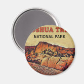 JOSHUA TREE Nationaal Park Magneet (Voorkant / Achterkant)