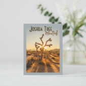 Joshua Tree Nationaal Park Souvenir Gift Briefkaart (Staand voorkant)