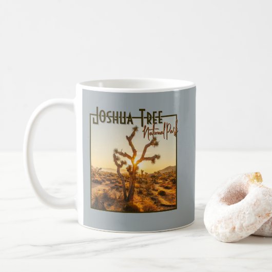 Joshua Tree Nationaal Park Souvenir Gift Koffiemok (Met donut)