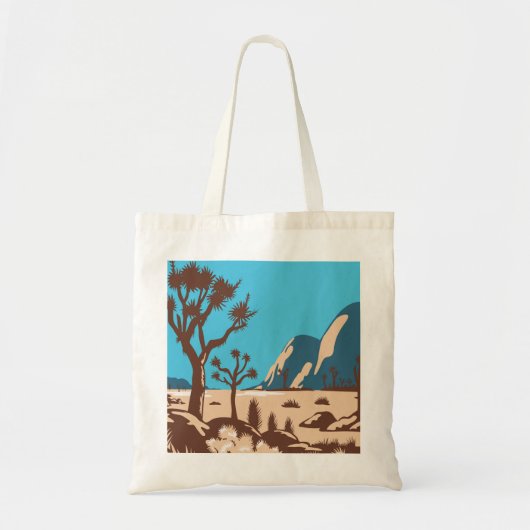 Joshua Tree Nationaal Park Tote Bag (Voorkant)
