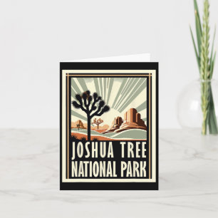 Joshua Tree Nationaal Park  Wandelen Camping O Kaart
