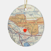 Joshua Tree National Monument Keramisch Ornament (Links)