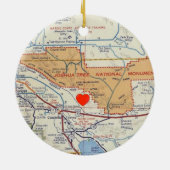 Joshua Tree National Monument Keramisch Ornament (Achterkant)