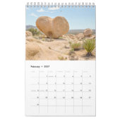 Joshua Tree National Park 2027 Verticale Wand Kalender (Feb 2027)