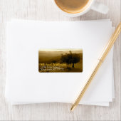 Joshua Tree National Park Adreslabel Etiket (Insitu)