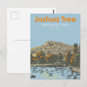 Joshua Tree National Park Barker Dam California Briefkaart (Voorkant / Achterkant)