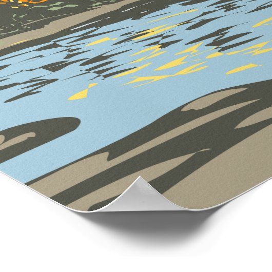 Joshua Tree National Park Barker Dam California Poster (Hoek)