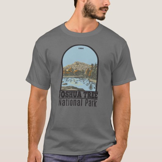 Joshua Tree National Park Barker Dam California T-shirt (Voorkant)