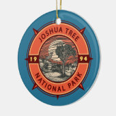 Joshua Tree National Park Bighorn Sheep Compass Keramisch Ornament (Links)