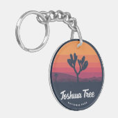 Joshua Tree National Park bij zonsondergang Sleutelhanger (Voorkant Links)
