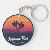 Joshua Tree National Park bij zonsondergang Sleutelhanger (Achterkant)
