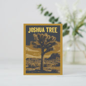 Joshua Tree National Park California  Briefkaart (Staand voorkant)