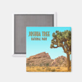 Joshua Tree National Park California  Magneet (Voorkant / Achterkant)