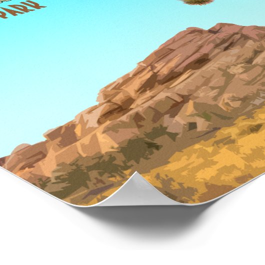 Joshua Tree National Park California  Poster (Hoek)