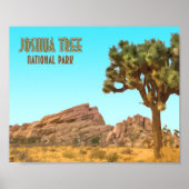 Joshua Tree National Park California  Poster (Voorkant)