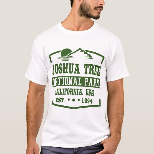 JOSHUA TREE NATIONAL PARK CALIFORNIA T-SHIRT (Voorkant)
