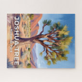 Joshua Tree National Park California Travel Art Legpuzzel (Horizontaal)