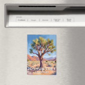 Joshua Tree National Park California Travel Art Magneet (Insitu (Vaatwasser))