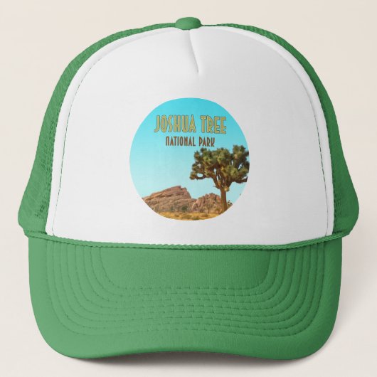 Joshua Tree National Park California  Trucker Pet (Voorkant)