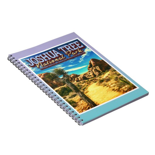 JOSHUA TREE NATIONAL PARK - CALIFORNIA US NOTITIEBOEK (Rechterzijde)