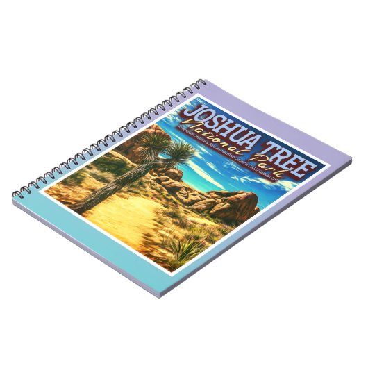 JOSHUA TREE NATIONAL PARK - CALIFORNIA US NOTITIEBOEK (Linkerzijde)