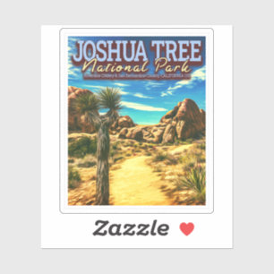 JOSHUA TREE NATIONAL PARK - CALIFORNIA US STICKER