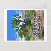 JOSHUA TREE NATIONAL PARK - CALIFORNIA USA BRIEFKAART (Voorkant)
