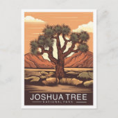 Joshua Tree National Park California USA Travel Briefkaart (Voorkant)